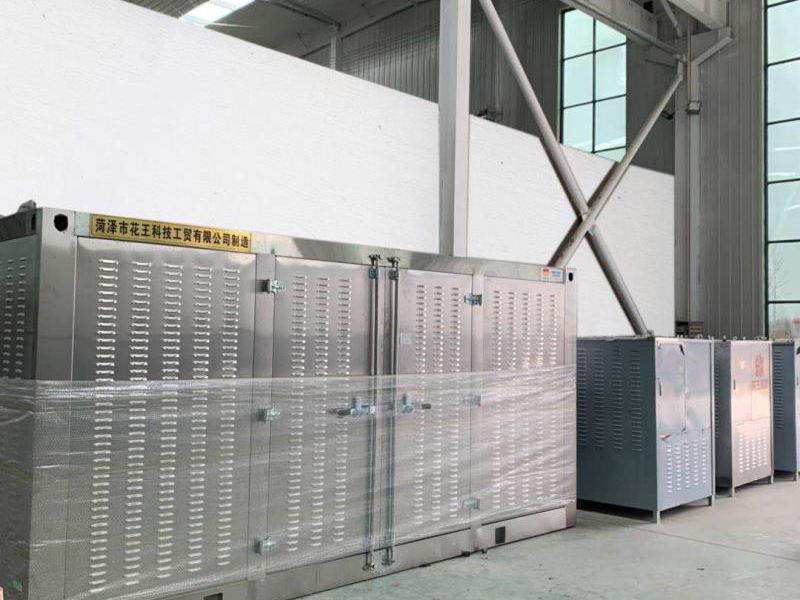 油氣回收裝置發貨現場